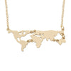 Hiphop Map of Africa Necklaces Pendants Gold Silver - asilstores