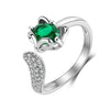 Fashion Fox Open Ring With shiny - asilstores