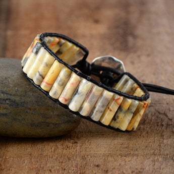 High Quality Wrap Bracelet Natural Onyx - asilstores
