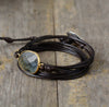 Rope Wrap Bracelet Natural Stones - asilstores
