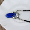 Red Blue Crystal Necklace - asilstores