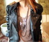 Silver Light Leaf Multi-Layer Long Necklace - asilstores