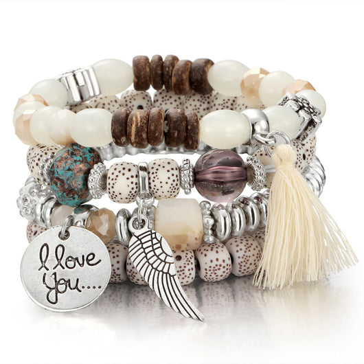 Crystal Bead Bracelets - asilstores