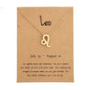 Sign 12 Constellation Necklaces Pendants Choker - asilstores