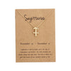 Sign 12 Constellation Necklaces Pendants Choker - asilstores