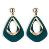IPARAM Retro 3 Color Geometric Pendant Earrings - asilstores