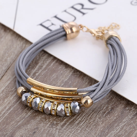New Fashion Jewelry Leather Bracelet - asilstores