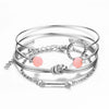 Bohemian Handmade Weave Heart  Bracelet Sets - asilstores