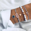 Bohemian Handmade Weave Heart  Bracelet Sets - asilstores