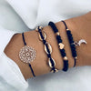 Bohemian Handmade Weave Heart  Bracelet Sets - asilstores