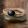 Rope Wrap Bracelet Black - asilstores
