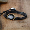 Rope Wrap Bracelet Black - asilstores